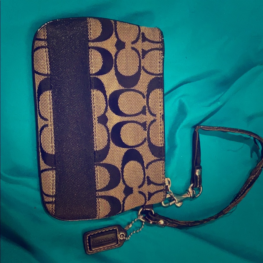 Coach wristlet